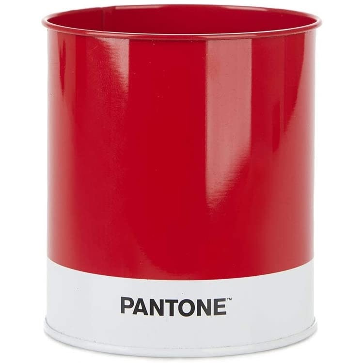 Balvi pencil holder Pantone red plastic office desk Balvi